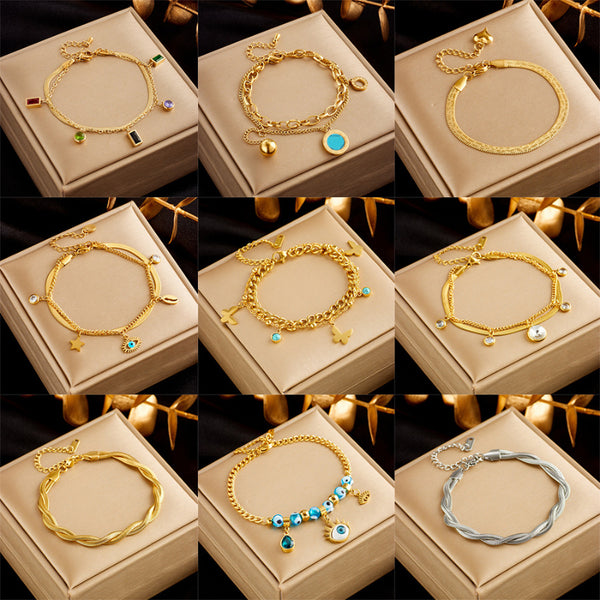 Pulsera doble Serpiente